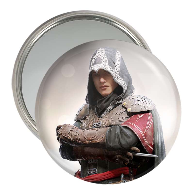 آینه جیبی خندالو مدل بازی اساسینز کرید Assassin's Creed کد 27920 آینه جیبی خندالو مدل بازی اساسینز کرید Assassin's Creed کد 27920