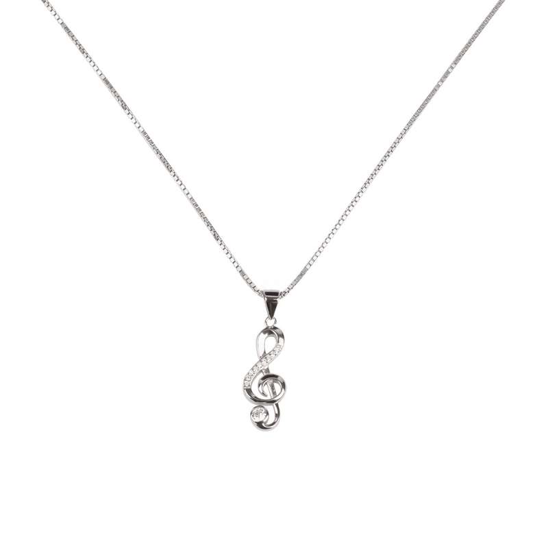 گردنبند نقره زنانه مدل 21849