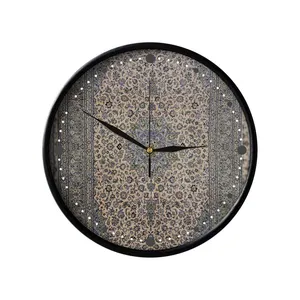 ساعت دیواری مدوپد طرح فرش کاشان مدل C-Kashan02