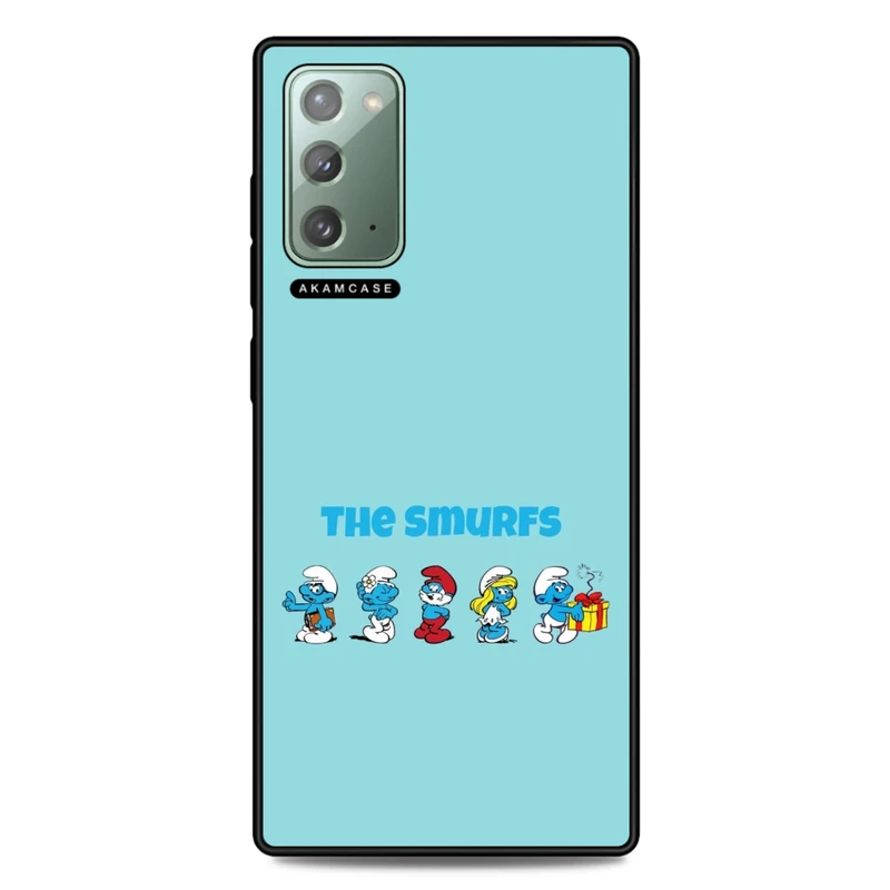 کاور آکام مدل AMC-WSGN20-SMURFS-22 مناسب برای گوشی موبایل سامسونگ Galaxy Note 20