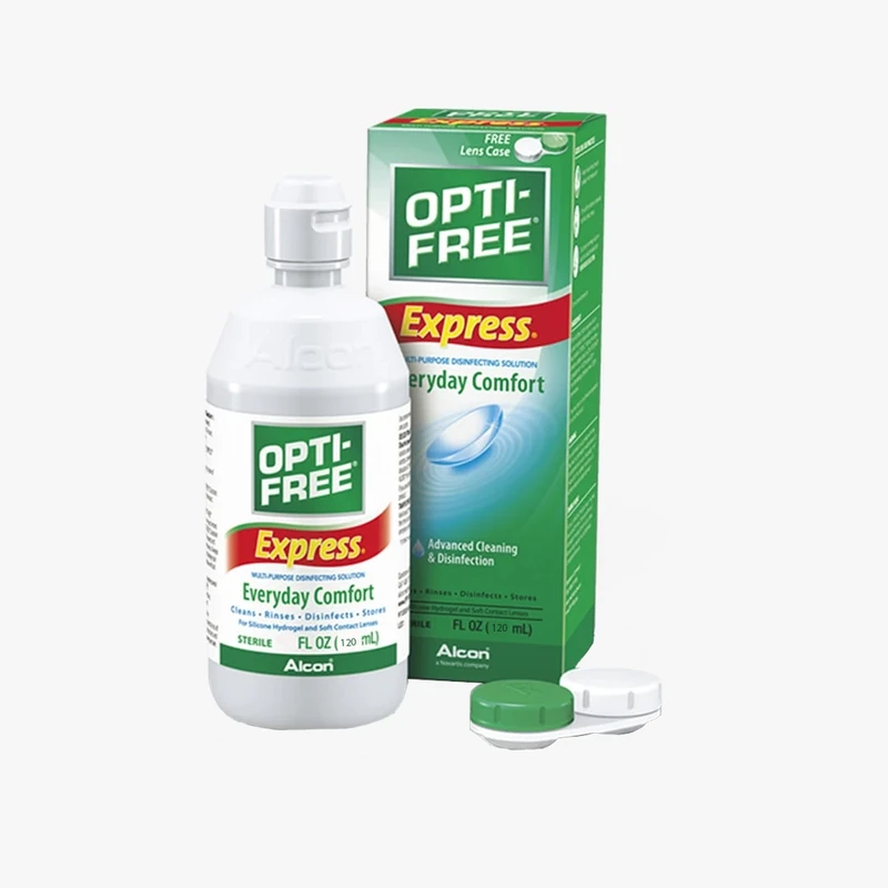 محلول شست‌وشوی لنز اپتی فری مدل LASTING COMFORT حجم 120 میلی‌لیتر