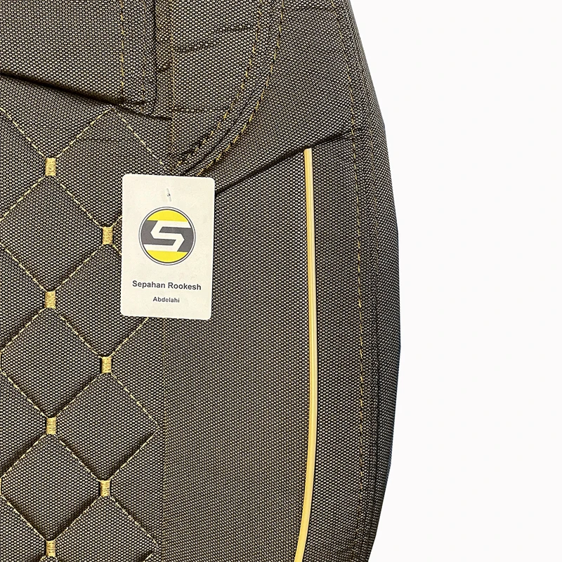 عکس شماره 25 : ست کامل روکش صندلی خودرو سپاهان روکش مدل dr-240 مناسب برای پراید 131 و 132