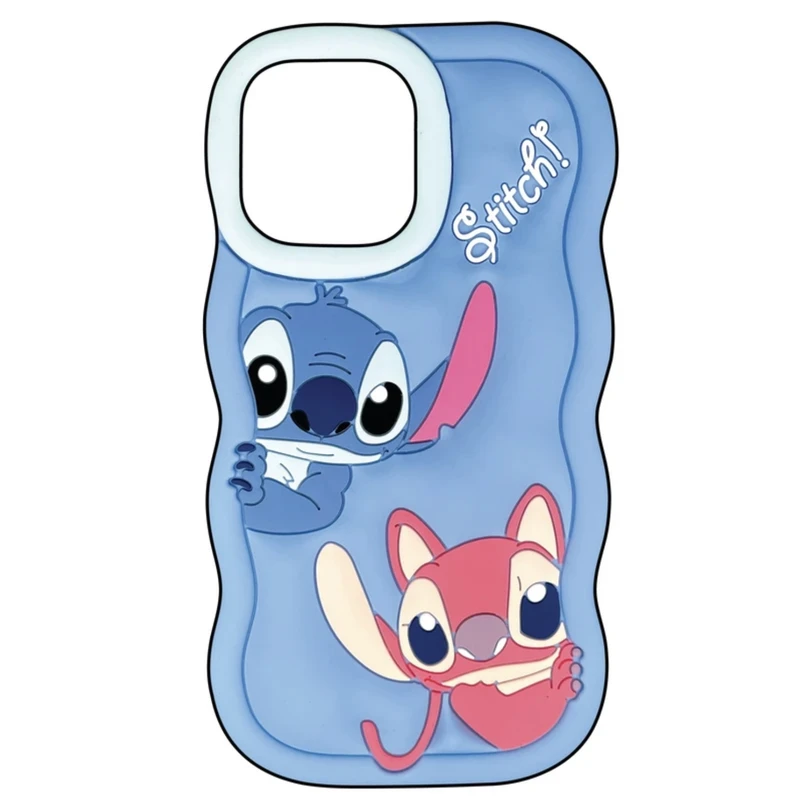 کاور طرح Stitch مناسب برای گوشی موبایل اپل iphone 16 pro max
