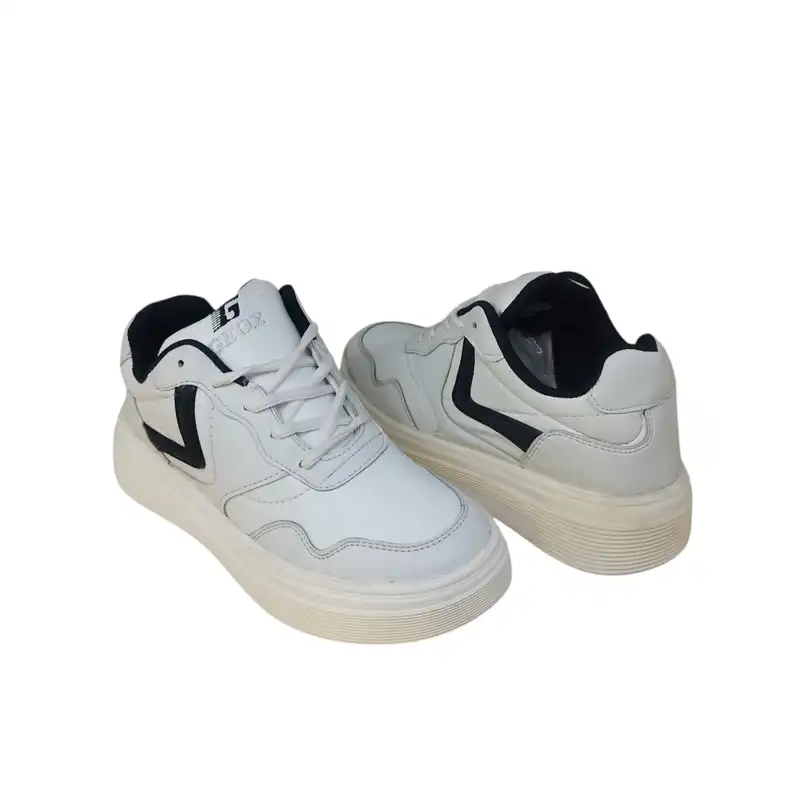 کفش تمرین بچگانه مدل بیاله کد NGD 315 رنگ سفید