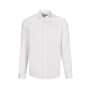 پیراهن آستین بلند مردانه بادی اسپینر مدل 4633 کد 1 رنگ سفید