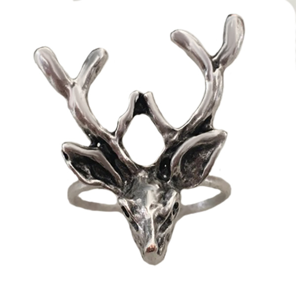 انگشتر زنانه مدل گوزن کد a283