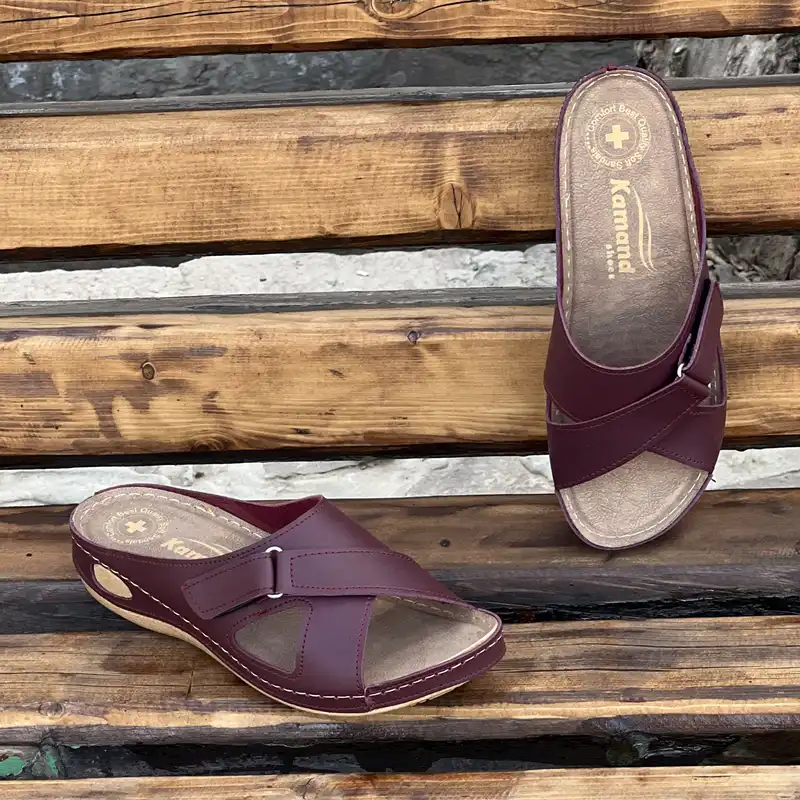 دمپایی زنانه مدل طبی دوختی کد Pe-900002