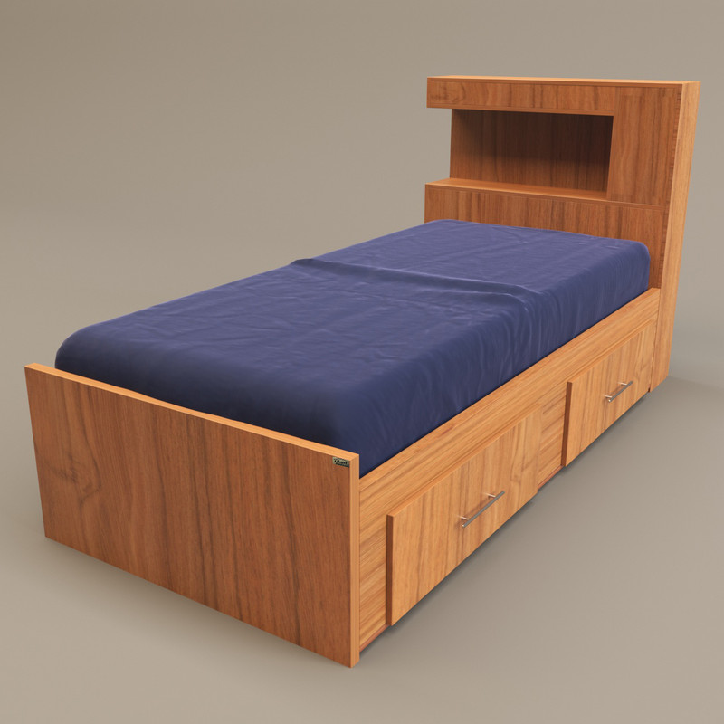 تخت خواب یکنفره اعیان مدل FH302 سایز 90x200 سانتی متر تخت خواب یکنفره اعیان مدل FH302 سایز 90x200 سانتی متر