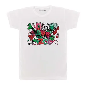 تی شرت بچگانه پرمانه طرح حیوانات بامزه کد pmt.6023