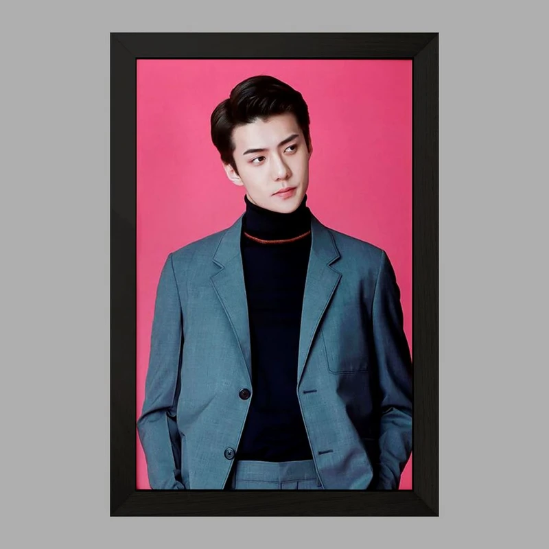 تابلو خندالو مدل سهون گروه اکسو EXO  کد 13480