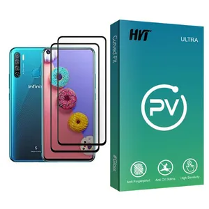 HVT PV Glass MIX002 Screen Protector For Infinix S5 Pack Of 2