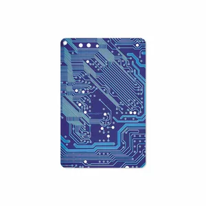 MAHOOT Blue Printed Circuit Board Cover Sticker for Apple iPad mini GEN 5 2019 A2133