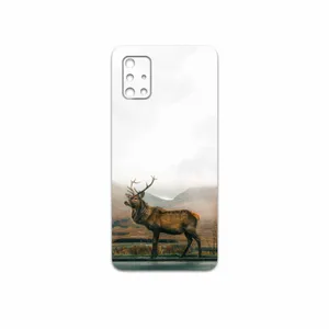 MAHOOT Horned Deer Cover Sticker for Samsung Galaxy A71 5G