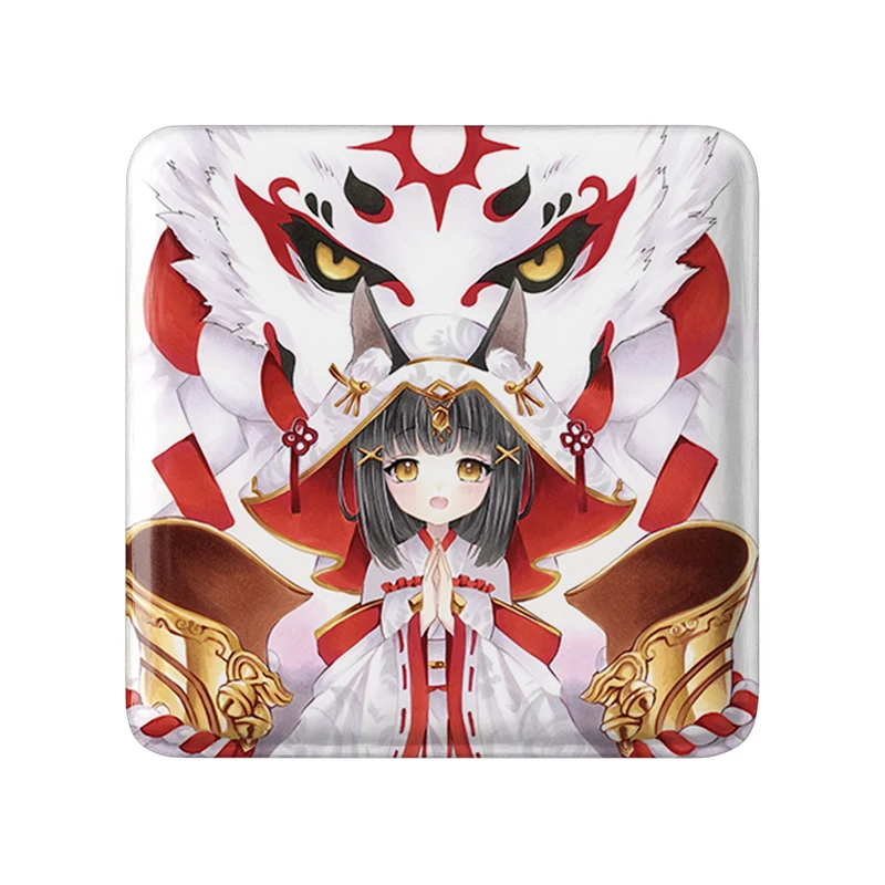 مگنت خندالو طرح بازی آزور لین (Azur Lane) مدل مربعی کد 34271