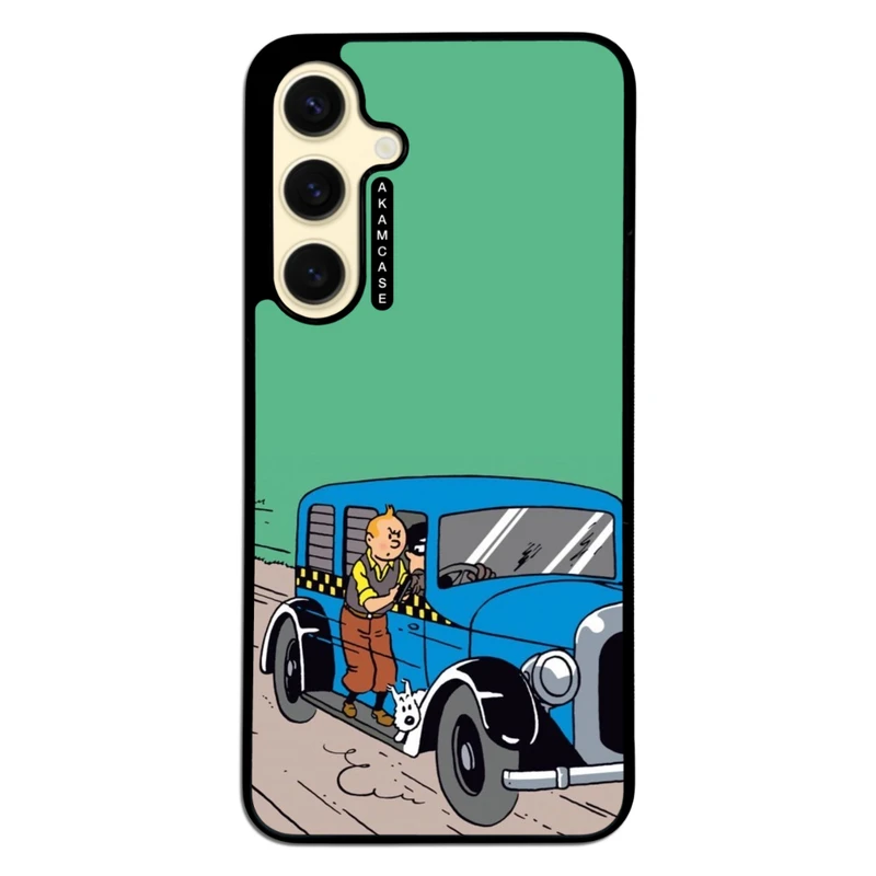 کاور آکام مدل AMC-WSGS24FE-TINTIN-9 مناسب برای گوشی موبایل سامسونگ Galaxy S24 FE