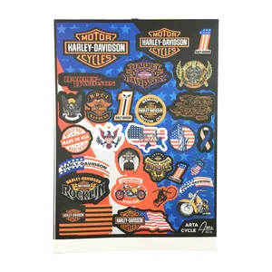 برچسب بدنه موتور سیکلت مدل HAR_DAV