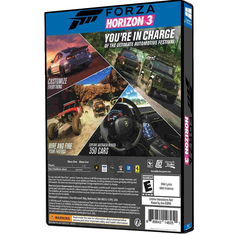 بازی Forza Horizon 3 مخصوص PC