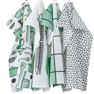 دستمال آشپزخانه ایکیا مدل RINNIG مجموعه 4عددی