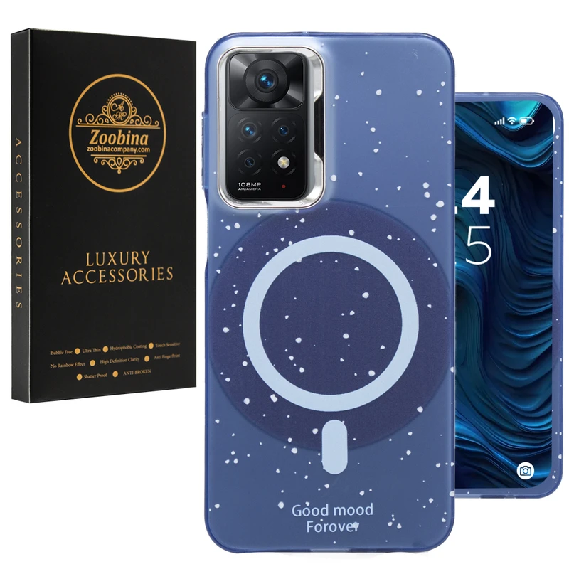 کاور زوبینا مدل Pinto مناسب برای گوشی موبایل شیائومی Redmi Note 12 Pro 4G / Note 11 Pro 4G / 5G