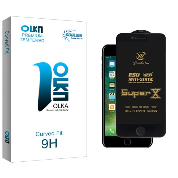 محافظ صفحه نمایش کولینگ مدل Olka مناسب برای گوشی موبایل اپل iPhone 6 / 6s / 7 / 8