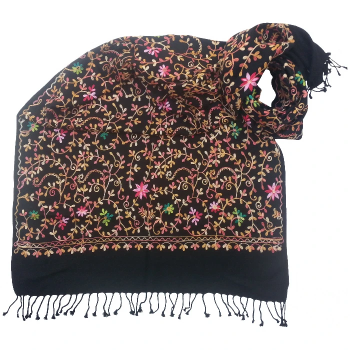 شال زنانه مدل قلاب دوزی