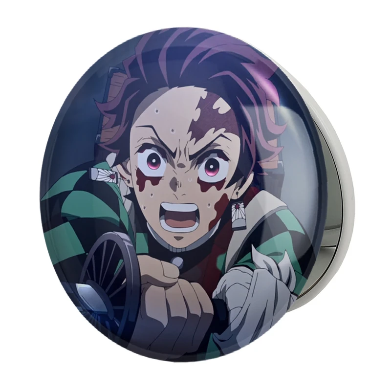 آینه جیبی خندالو طرح تانجیرو کامادو انیمه شیطان کش مدل تاشو کد 12773 