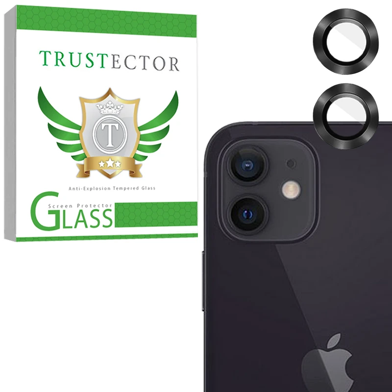 محافظ لنز دوربین فلزی تراستکتور مدل RINT20 مناسب برای گوشی موبایل اپل iPhone 12 / 12 mini / 11