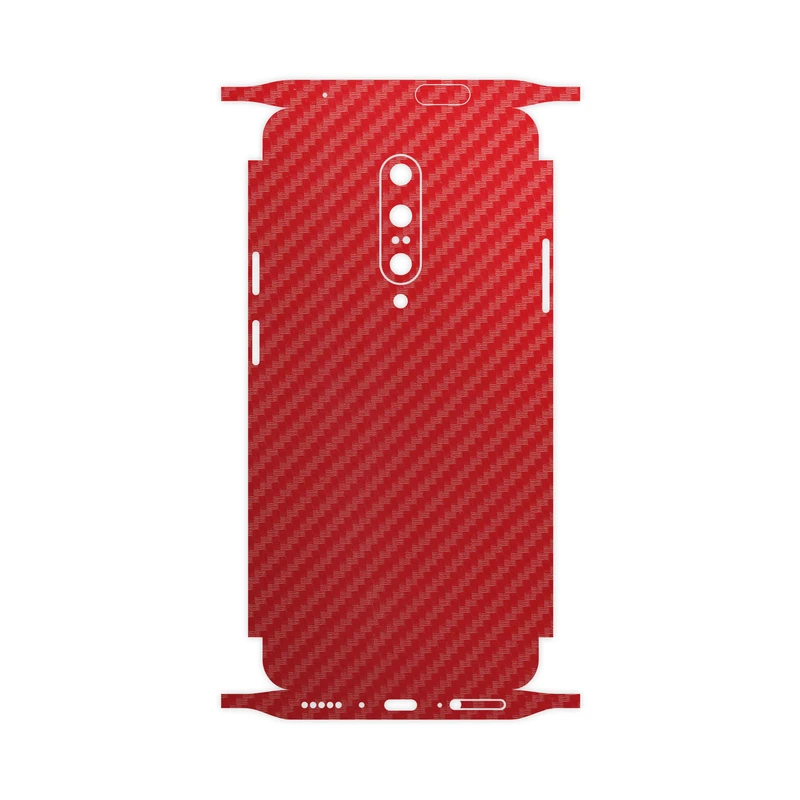 برچسب پوششی ماهوت مدل Red-Fiber-FullSkin مناسب برای گوشی موبایل وان پلاس 7 Pro