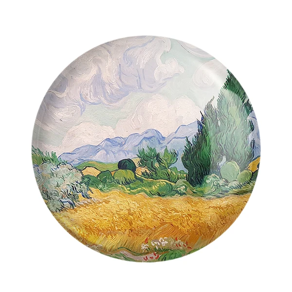 پیکسل خندالو طرح مزرعه مدل ونگوگ کد 3731