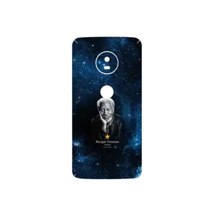 MAHOOT Morgan Freeman Cover Sticker for Motorola Moto G5