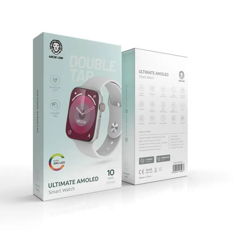 ساعت هوشمند گرین لاین مدل Ultimate Amoled GNULALEDSWSL