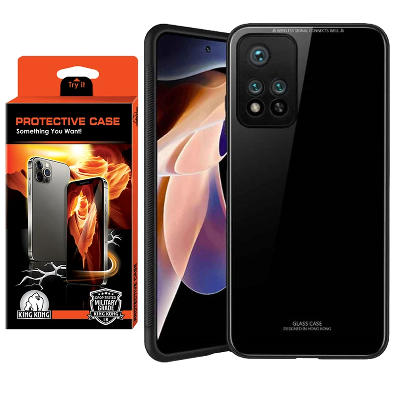 کاور کینگ کونگ مدل CVRGLS مناسب برای گوشی موبایل شیائومی Redmi Note 11 4G