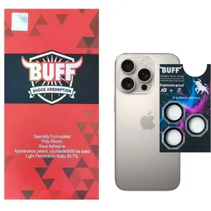  Buff Hexagon Metal Arlenz Protector For Apple IPhone 16 Pro / 16 Pro Max 