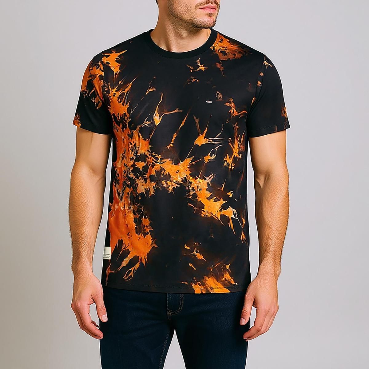 تی شرت آستین کوتاه مردانه مالدینی مدل T-169 -  - 1