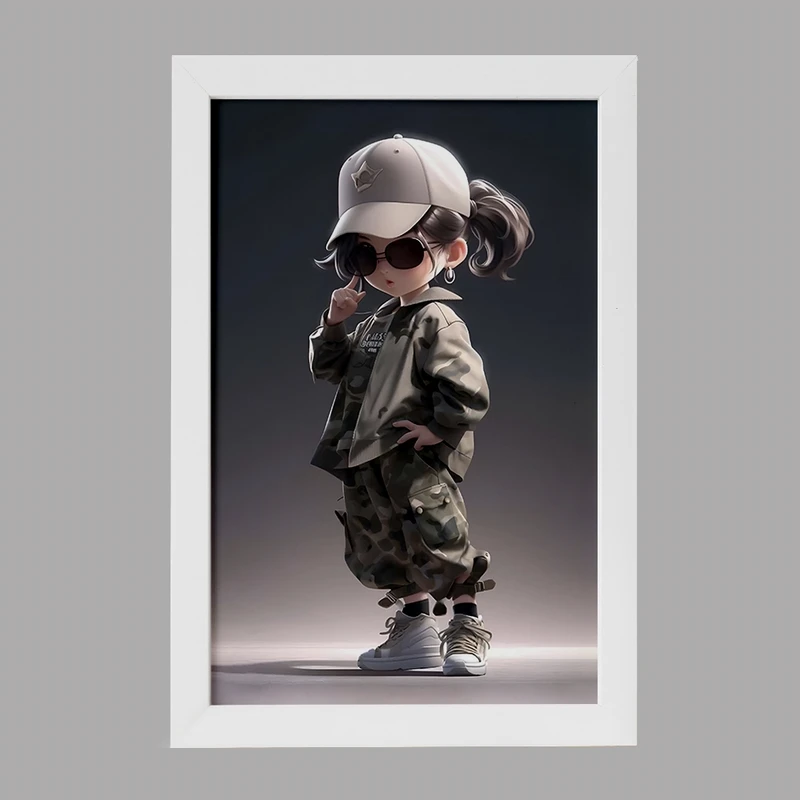 تابلو خندالو مدل دخترانه کد F4039