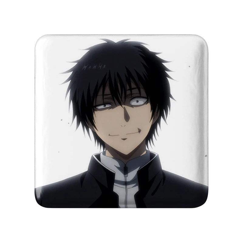 مگنت خندالو طرح یوییچی انیمه توموداچی گیم Tomodachi Game  مدل مربعی کد 18437