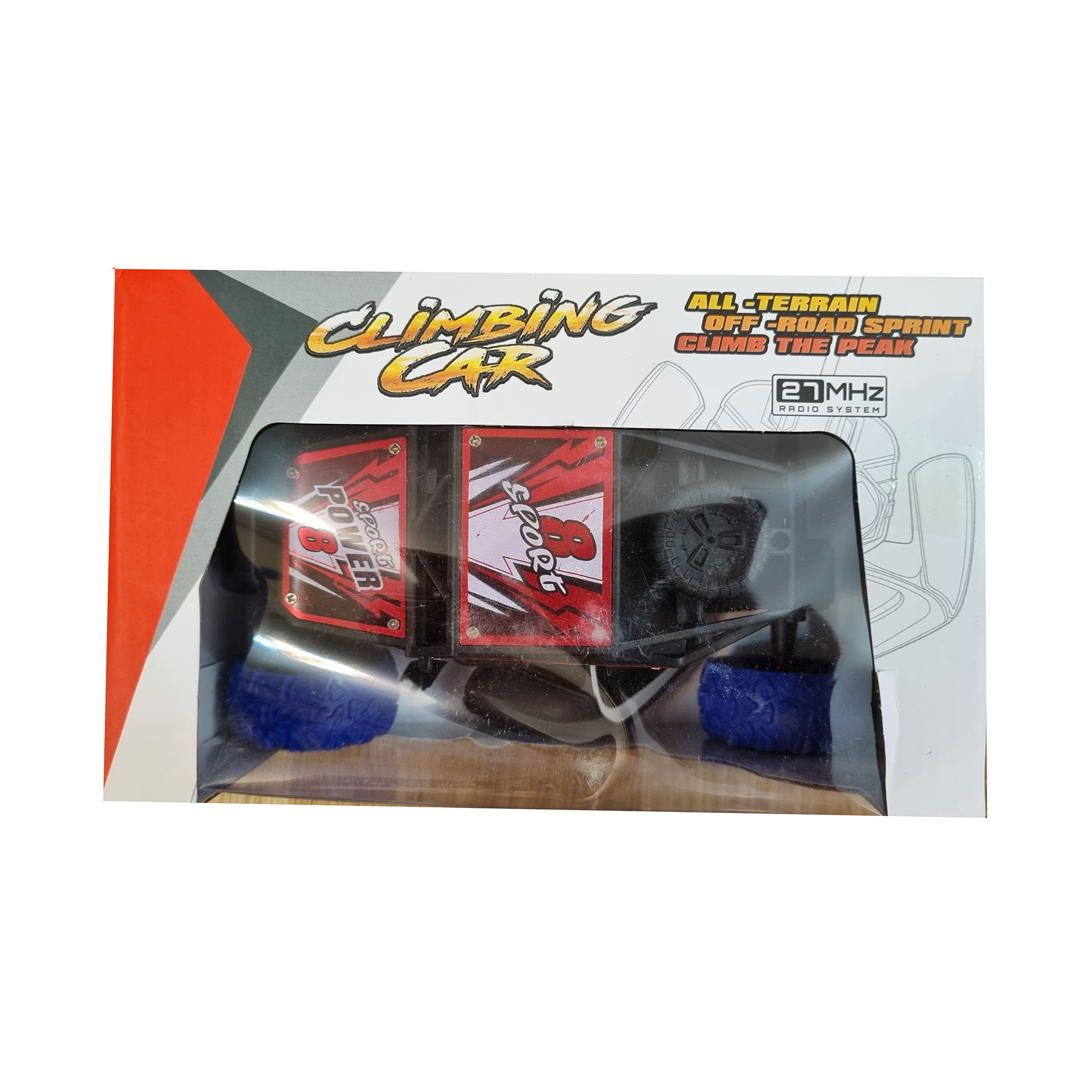 ماشین بازی کنترلی مدل climbing car power 8