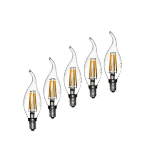 لامپ فلامینتی 4 وات مودی کد 565 پایه E14 بسته 5 عددی