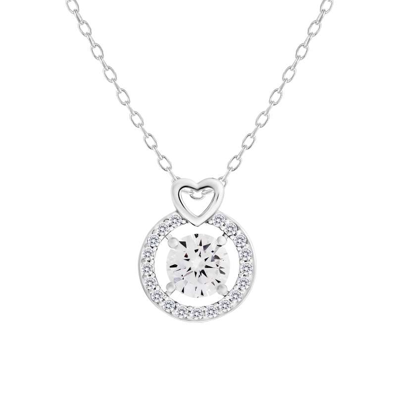 گردنبند نقره زنانه اقلیمه مدل GN439