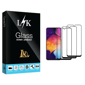 LKG LK Glass Screen Protector For Samsung Galaxy A20 Pack Of 3