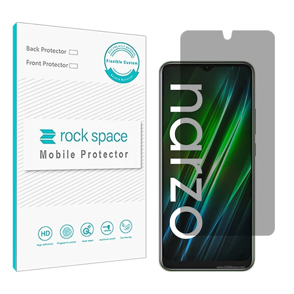 محافظ صفحه نمایش حریم شخصی راک اسپیس کد PRV مناسب برای گوشی موبایل ریلمی Narzo 50i Prime