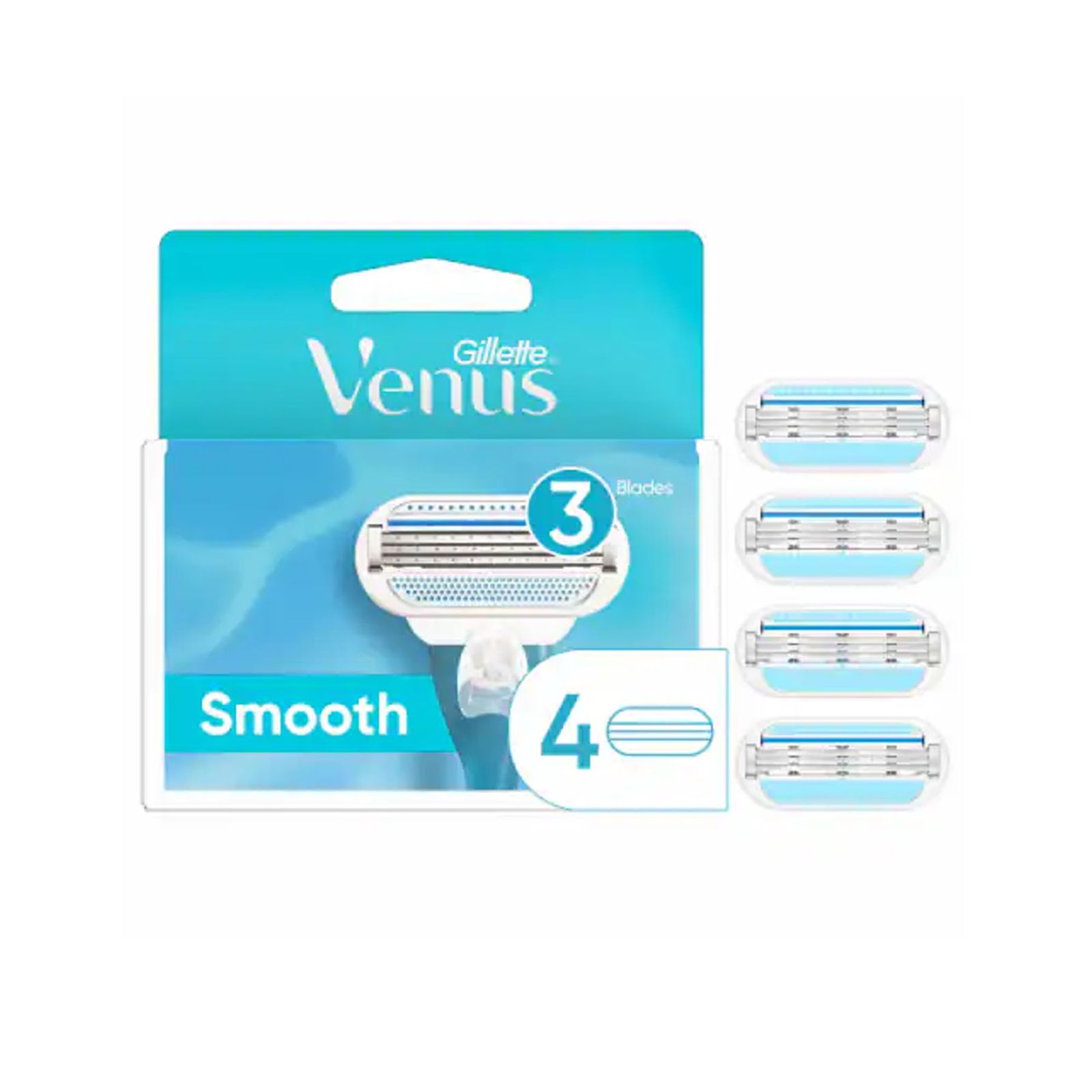 تیغ یدک ژیلت مدل Venus Smooth بسته 4 عددی -  - 3