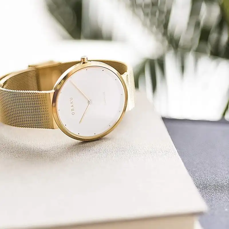 ساعت مچی عقربه ای زنانه اباکو مدل V230LXGWMG