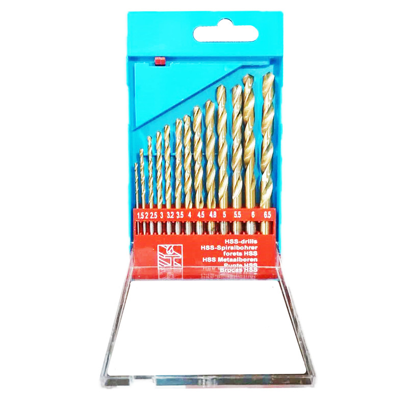 مجموعه 13 عددی مته قاب دار اهن ال ایکس مدل HSS مجموعه 13 عددی مته قاب دار اهن ال ایکس مدل HSS