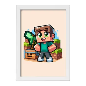 تابلو خندالو مدل ماینکرافت کد F12067