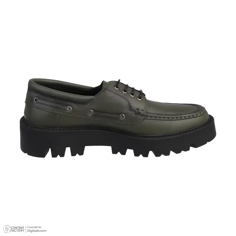 کفش روزمره مردانه چرم مشهد مدل J6290-038