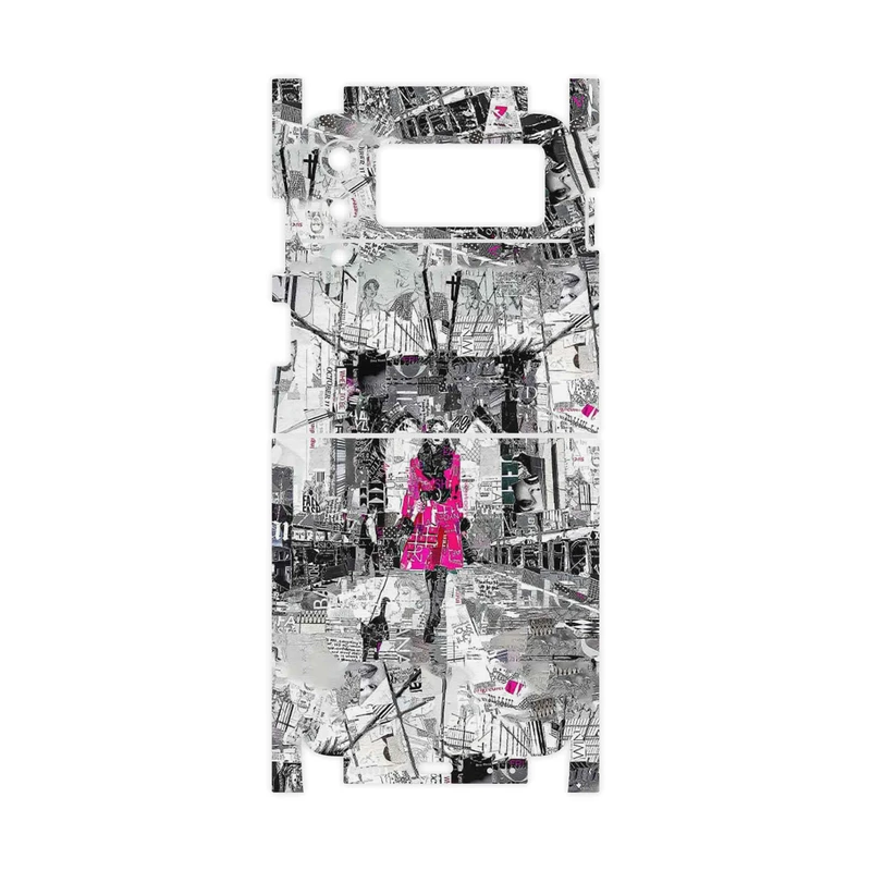برچسب پوششی ماهوت مدل Collage of Catwalk Bridge-FullSkin مناسب برای گوشی موبایل سامسونگ Galaxy Z Flip3 5G