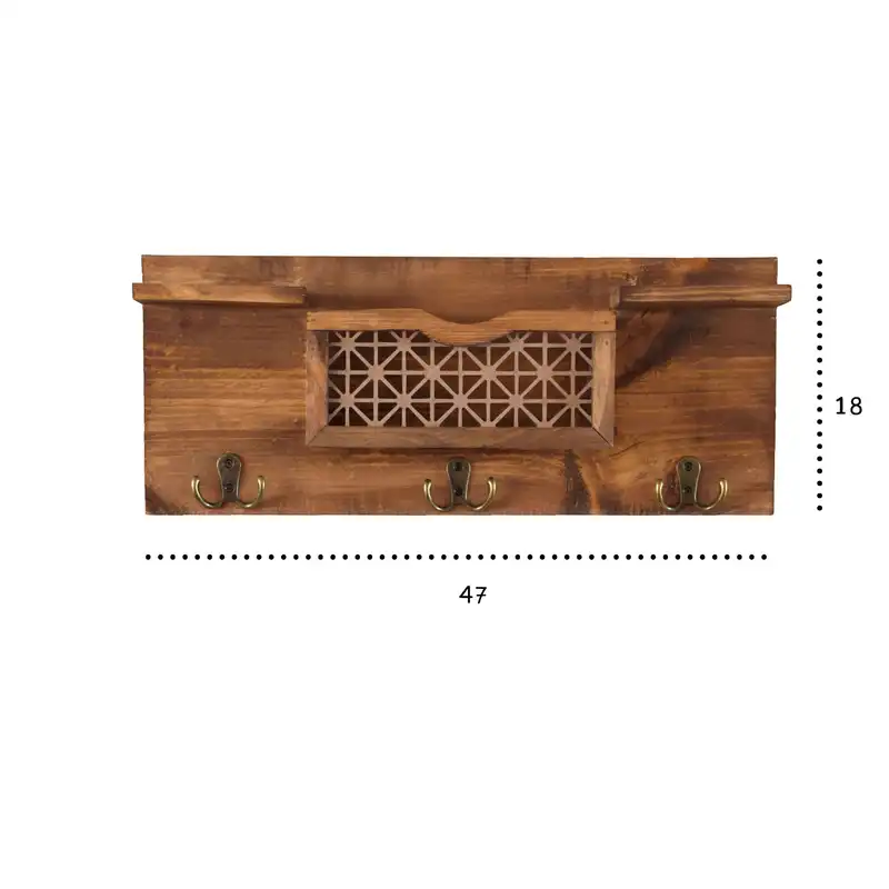 جاکلیدی چوبی مدل دیواری کد AR223