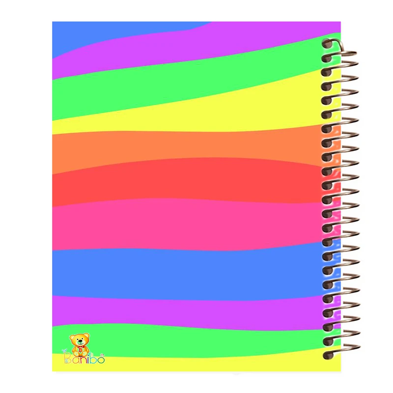 دفتر نقاشی 50 برگ بانیبو مدل رنگی کد 787