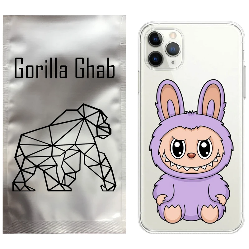کاور گوریلا قاب مدل CLG کد 130 طرح لبوبو  مناسب برای گوشی موبایل اپل iPhone 11 Pro Max